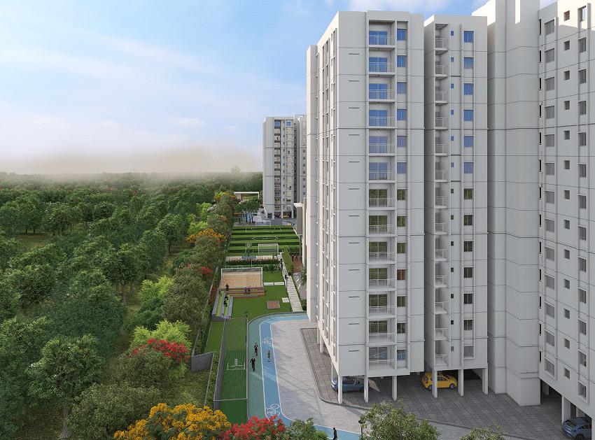 2 BHK Flat for Sale of Carpet 808 Sq.ft in Anahata Whitefield Bangalore by Sam