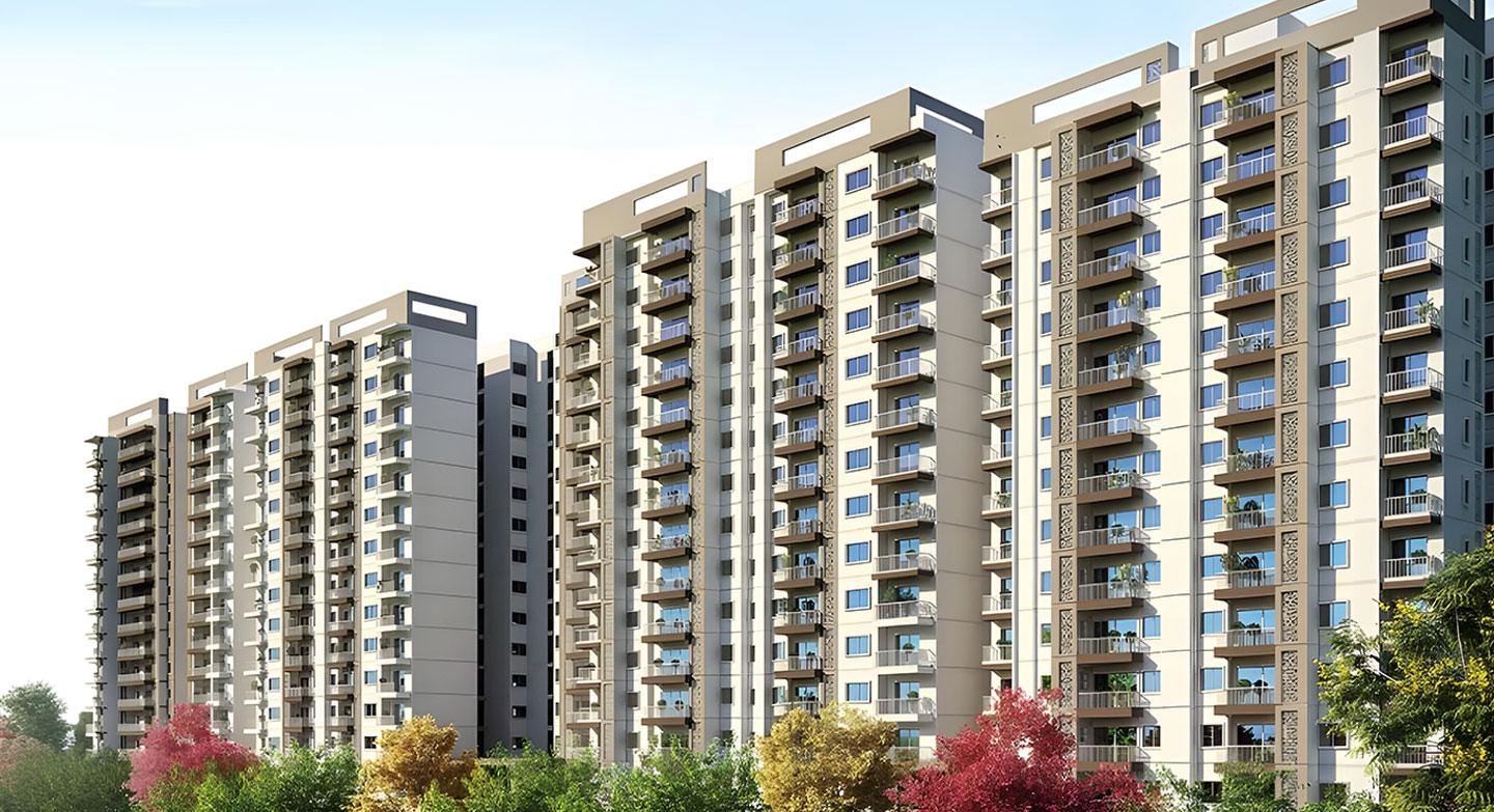 4 BHK Flat for Sale of Built-up 2500 Sq.ft in L And T Olivia At Raintree Boulevard Cluster 7 Sahakara Nagar Bangalore by John