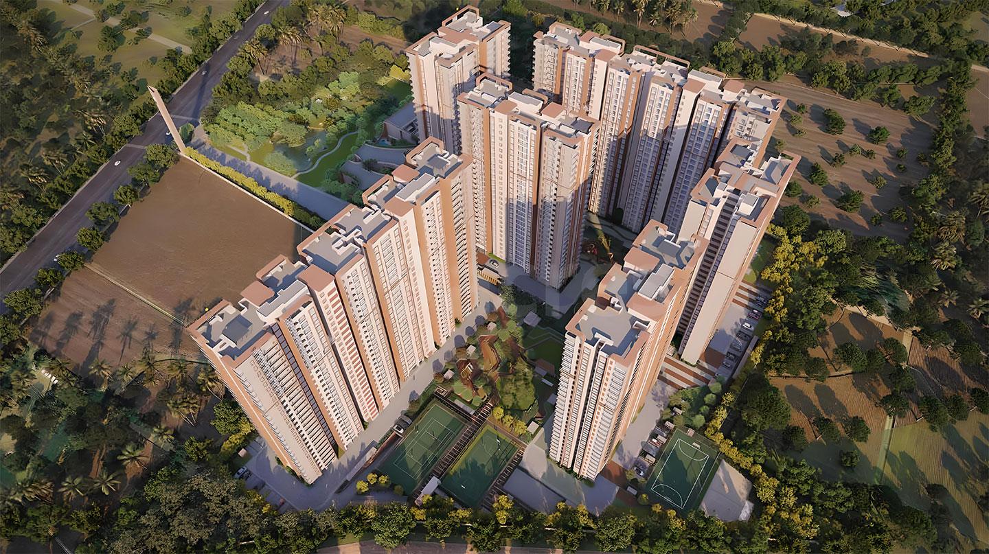 4 BHK Flat for Sale of Super Built-up 2491 Sq.ft in Brigade Sanctuary Varthur Bangalore by Rishabh Jain