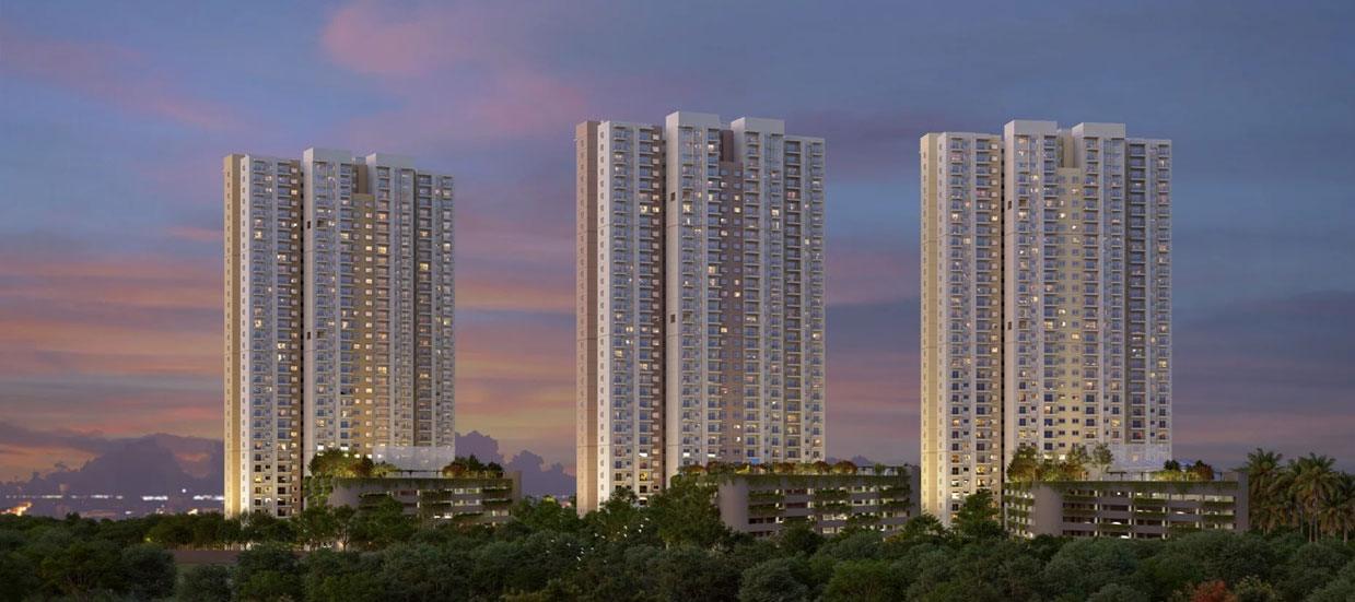 3 BHK Flat for Sale of Carpet 1471 Sq.ft in Alembic Cloud Forest Whitefield Bangalore by Om Properties