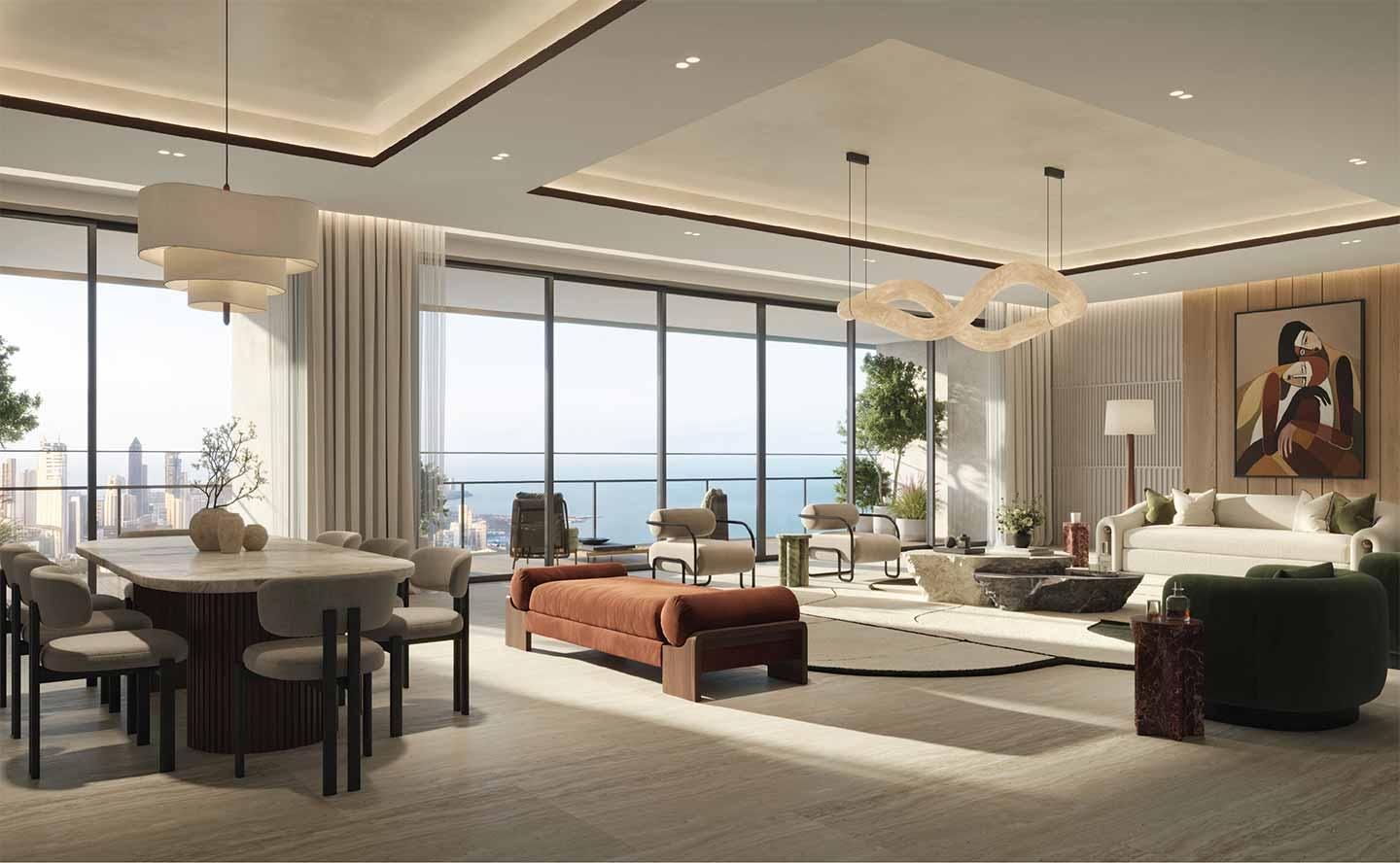 Kalpataru One Wing B - Living Area