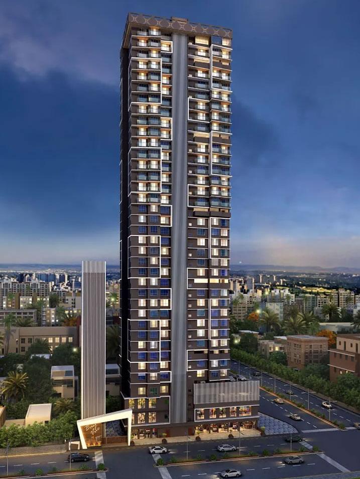 3 BHK Flat for Sale of Carpet 1199 Sq.ft in H And Y Bay Vue Malad West Mumbai by Waghmare S