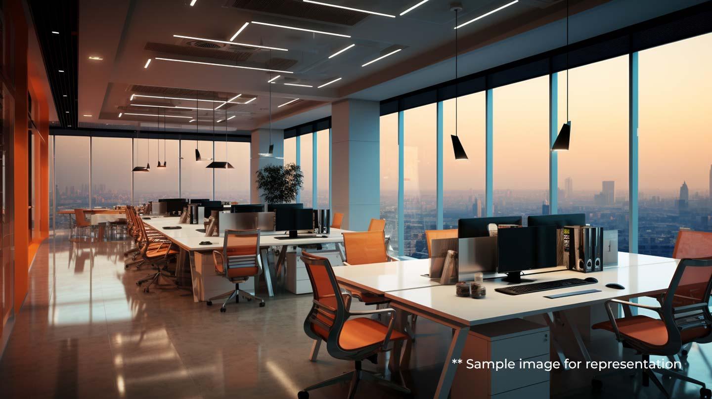 Builtup 500 Sq.ft Commercial Space for Sale in Poojitha Tech Park